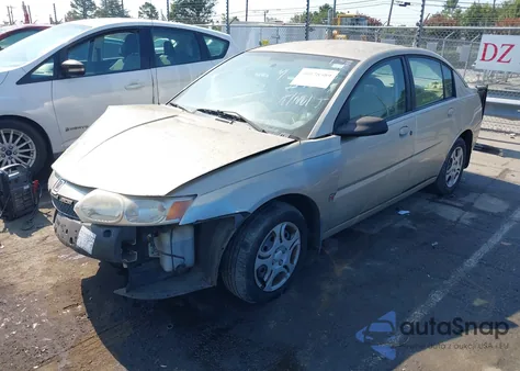 2004 Saturn Ion 2 из США, поврежденный, VIN 1G8AJ52F74Z220960